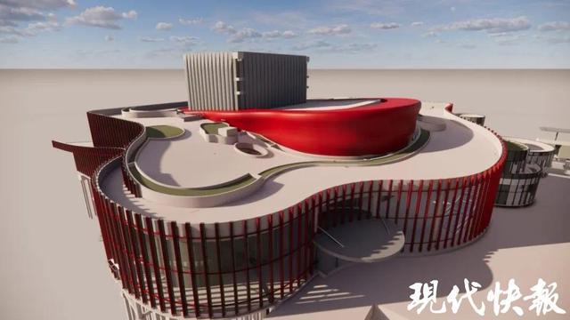 文體融合新地標(biāo) 南京大學(xué)蘇州校區(qū)（西區(qū)）文體中心主體結(jié)構(gòu)落成與舞臺藝術(shù)造型前瞻